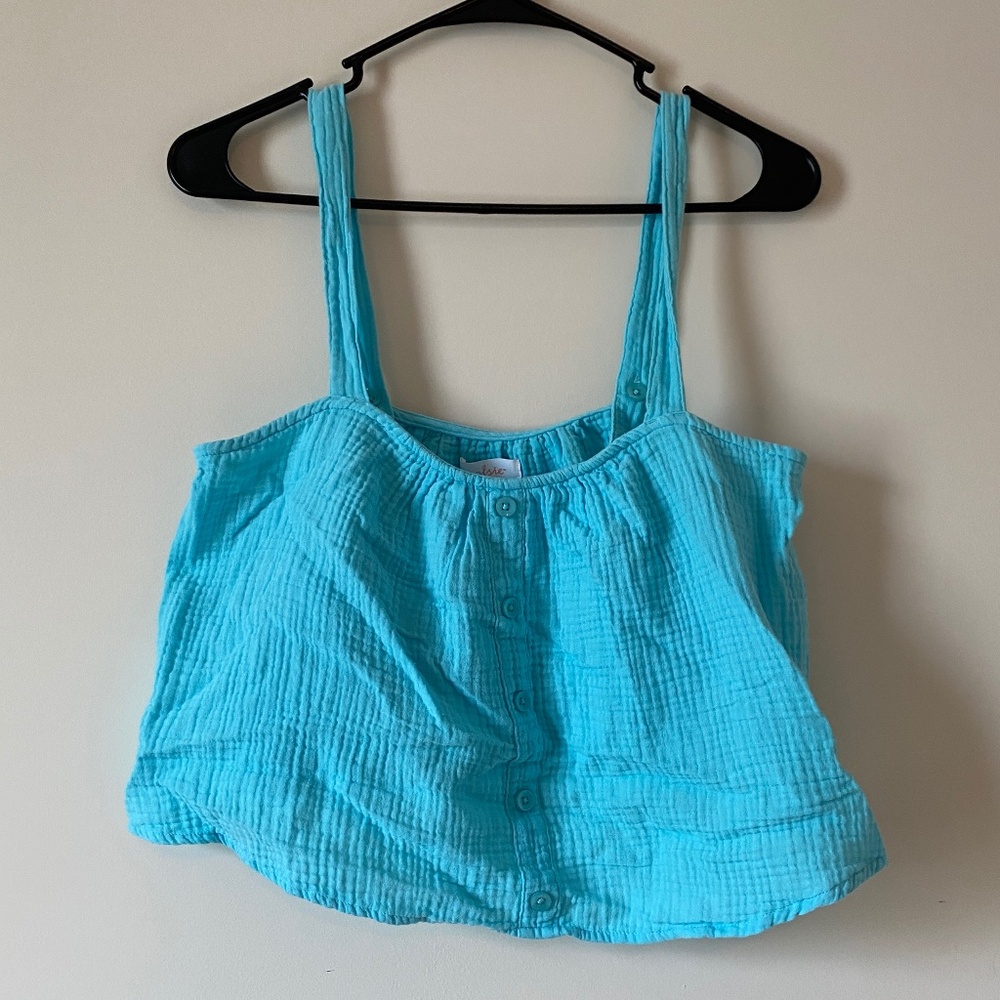 Colsie Crop Tank PJ Top